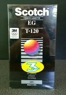 scotch video cassette eg t120